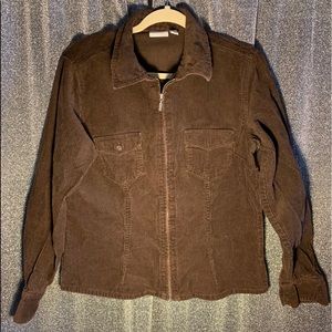 Brown corduroy jacket